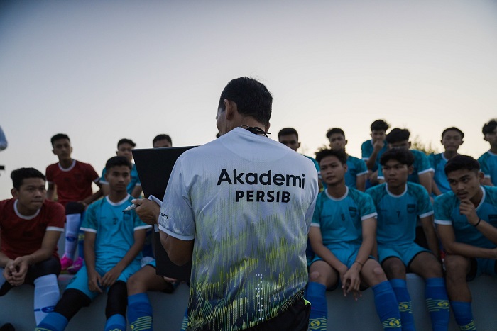 Pengiriman tim U-17 Persib ke Doha, Qatar untuk menempuh pendidikan di Aspire Academy. (Dok. Tim Media Prabowo)