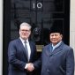 Presiden RI Prabowo Subianto bertemu Perdana Menteri (PM) Inggris Keir Starmer di 10 Downing Street, London, Kamis (21/11/2024). (Dok. Tim Media Prabowo)