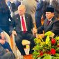 Presiden RI Prabowo Subianto tertangkap kamera berbincang akrab bersama sejumlah pemimpin negara di balik layar KTT G20 Brasil 2024. (Dok. Tim Media Prabowo)