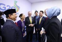 Presiden RI Prabowo Subianto menghadiri MIKTA Leaders Gathering di Museum of Modern Art (MAM), Rio de Janeiro. (Dok. Tim Media Prabowo)

