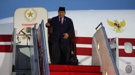 Presiden Prabowo Subianto kembali ke tanah air. (Dok, Tim Media Prabowo)