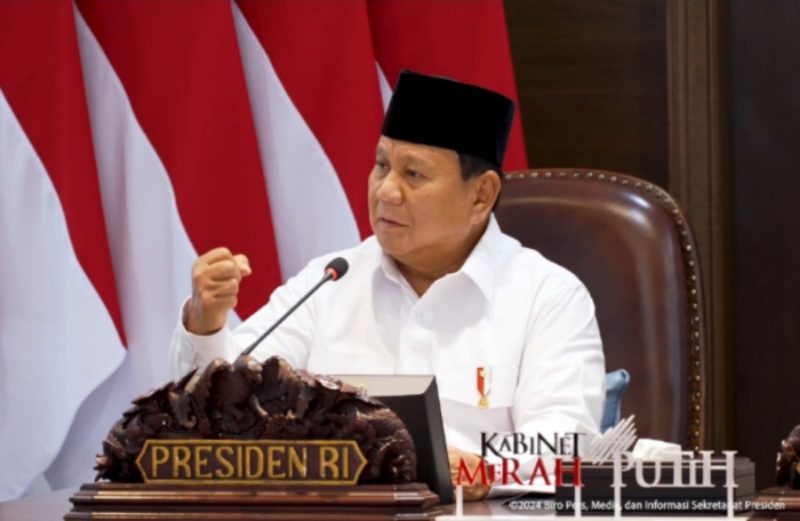 Presiden RI Prabowo Subianto. (Facebook.com @Prabowo Subianto)