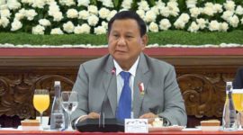Presiden Prabowo Subianto saat menghadiri pertemuan US-ASEAN Business Council (US-ABC) yang berlangsung di Istana Negara, Jakarta, Selasa (3/12/2024). (Dok. Tim Komunikasi Prabowo Subianto)