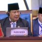 Presiden RI Prabowo Subianto, dalam KTT D-8 di The New Capital President Palace, Kairo, Mesir pada Kamis (19/12/2024). (Dok. Tim Komunikasi Prabowo Subianto)