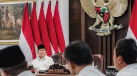 Presiden Prabowo Subianto dalam Sidang Kabinet Paripurna di Kantor Presiden Kompleks Istana Negara, Jakarta, Senin (2/12/2024).(Dok. Tim Komunikasi Prabowo Subianto)