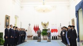 Pertemuan antara Presiden Prabowo Subianto dengan PM Jepang Shigeru Ishiba, di Istana Bogor, Jawa Barat, Sabtu (11/1/2025). (Dok. Tim Komunikasi Prabowo Subianto)