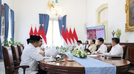 Presiden Prabowo Subianto menerima Menteri Koordinator dan sejumlah menteri  di Istana Bogor. (Dok. Tim Media Prabowo)