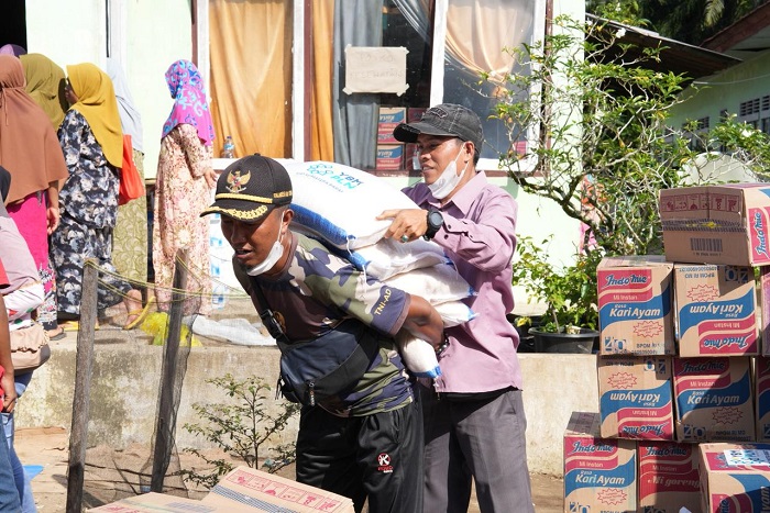 Tercatat 60 orang masih hilang akibat banjir bandang di Palembayan, Agam, hingga Selasa (2/12/2025). (Dok. Tim Media Prabowo)