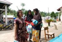 Puluhan pengungsi di pos pengungsian Nagari Aia butuh rumah sementara untuk tinggal. (Dok. Tim Media Prabowo)