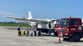 Tim melakukan percepatan pemulihan melalui alih suplai BBM dari Terminal Krueng Raya untuk melayani SPBU wilayah Pidie Jaya, Pidie dan Bireun. (Dok. Tim Media Prabowo)