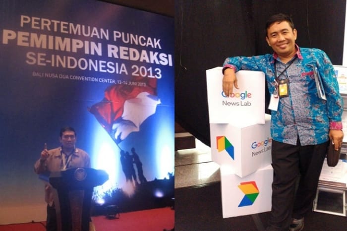 Wartawan senior Stephanus Slamet Budi Raharjo, per 8 Desember 2025, resmi mengundurkan diri sebagai Ketua AMDI. (Dok. AMDI)